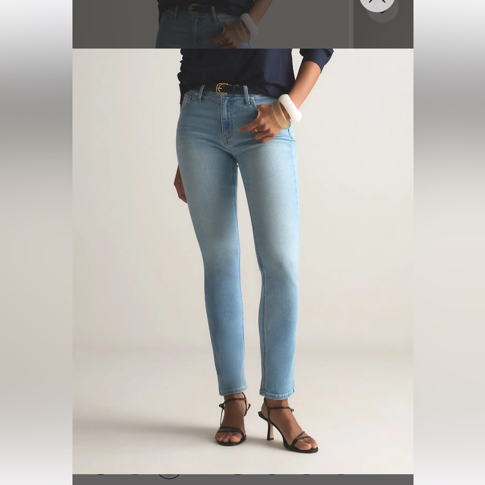 Quince Luna Slim Straight leg jeans